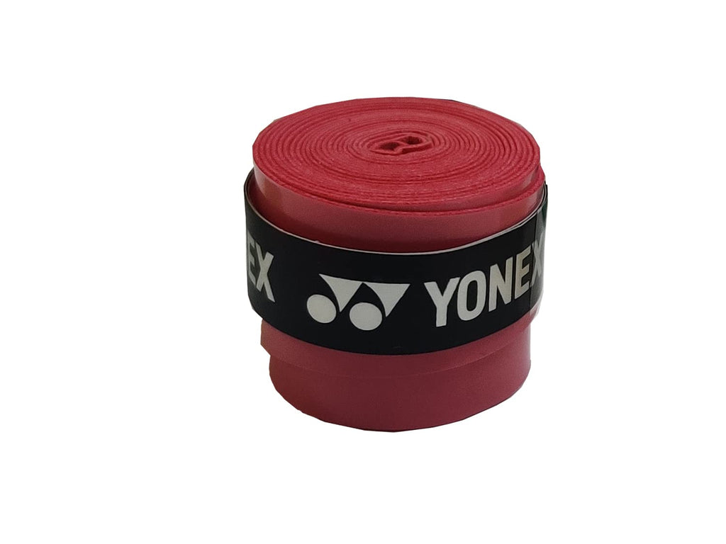 Yonex AC 102EX Pack of 6 Rubber Badminton Grip (Assorted) Badminton Super Grip