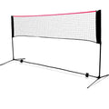 Hacer 5.1M Badminton Net with Foldable Stand Poles & Carry Bag for Outdoor Indoor Backyard School Beach Garden Volleyball and Tennis