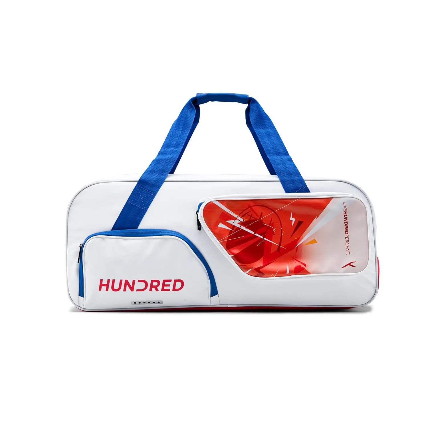 Hundred Monolith Duffle Kit Bag | Spacious Sports Bag with Large Compartment for Badminton and Tennis Rackets, Shoes & Gear | Seprate Shoe Compartment | Ideal for Sports, Gym & Travel DeviStore