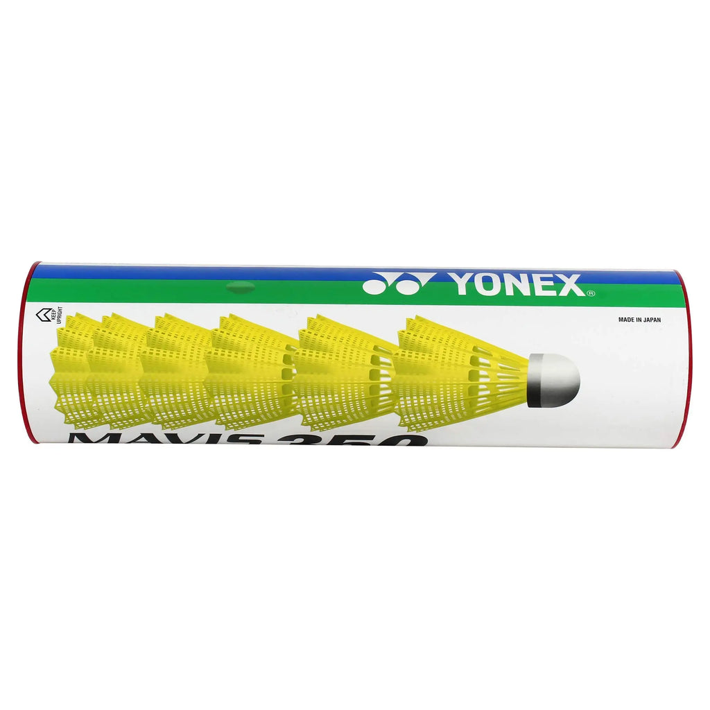 Yonex Mavis 350 Green Cap Nylon Shuttlecock (Yellow) DeviStore