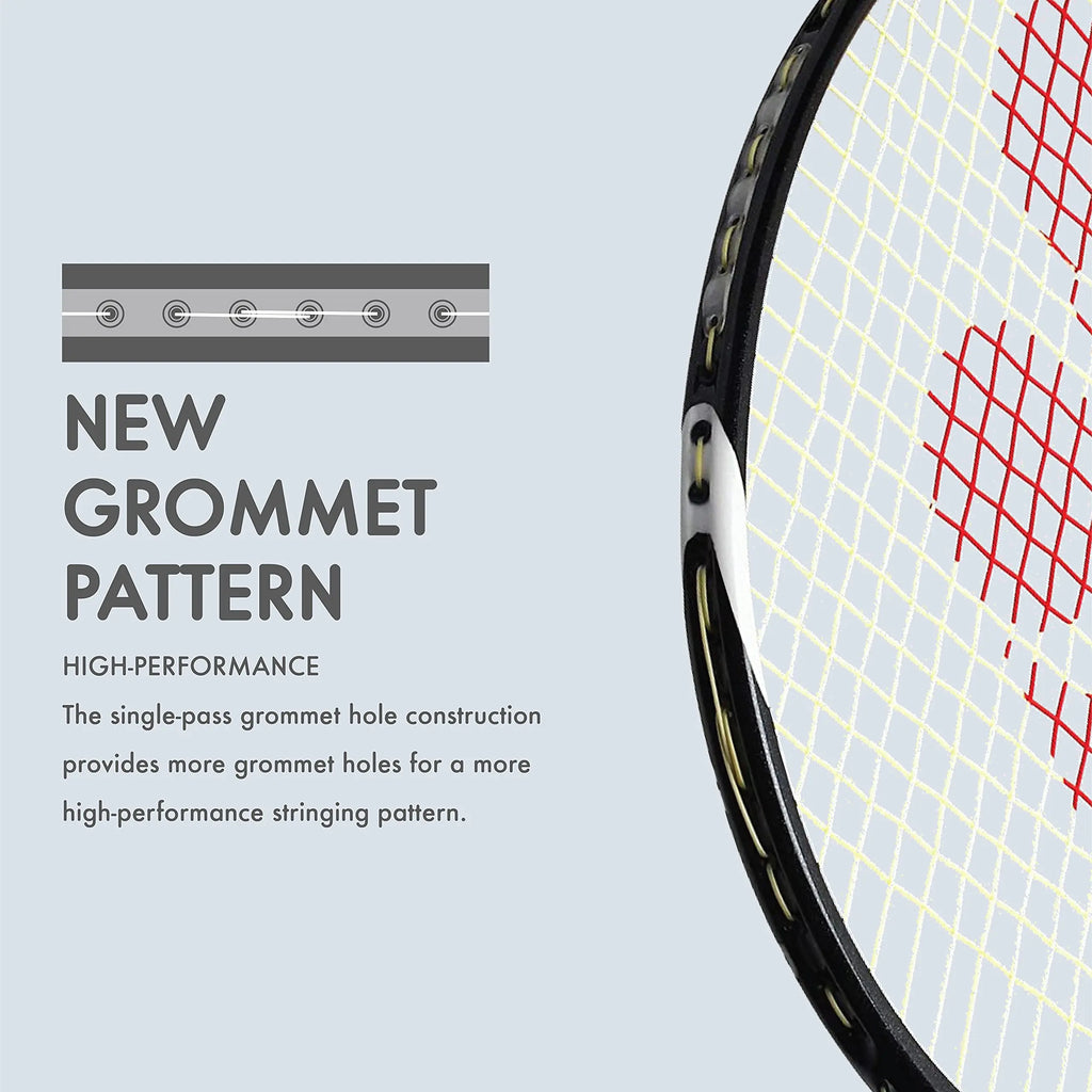 YONEX Muscle Power 29 Carbon Graphite Strung Badminton Racquet ( Black/White , G4 , 85-92 grams , 24 pounds ) DeviStore